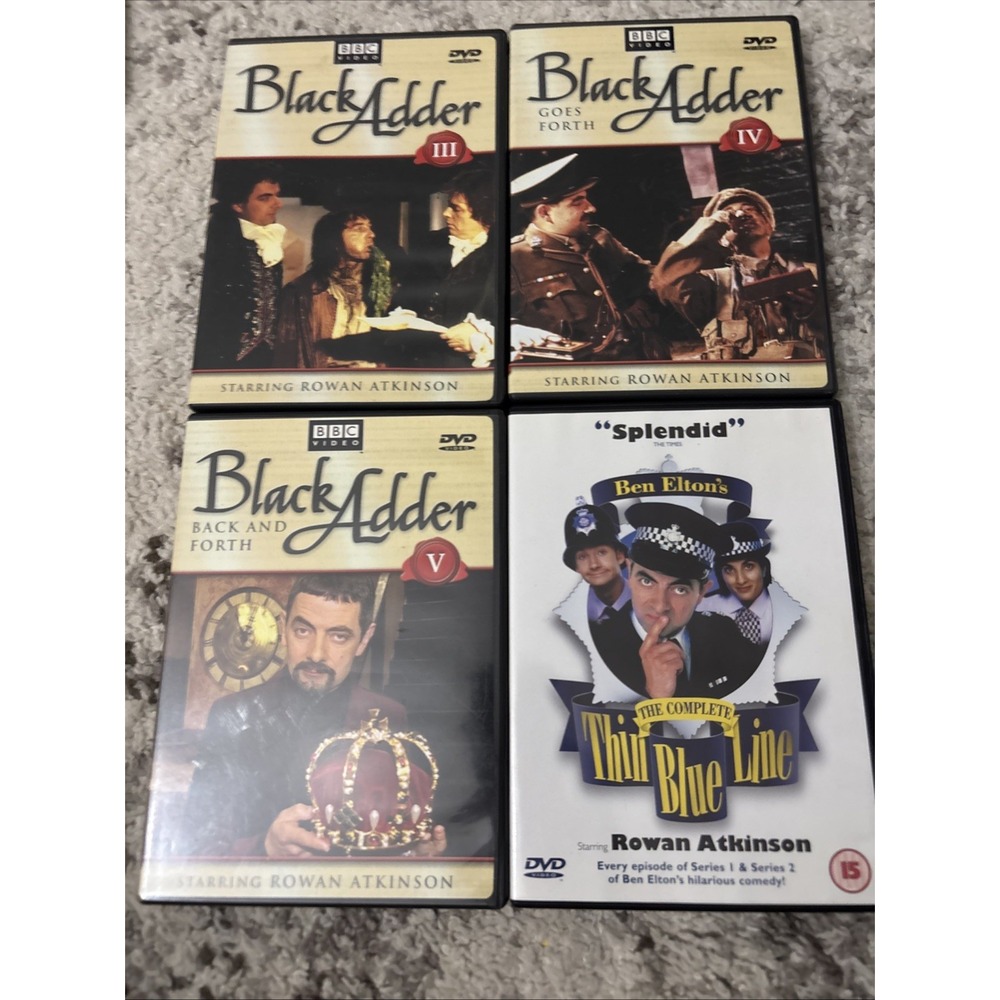 BBC Black Adder DVD Volume 111-IV-V-Ben Elton's